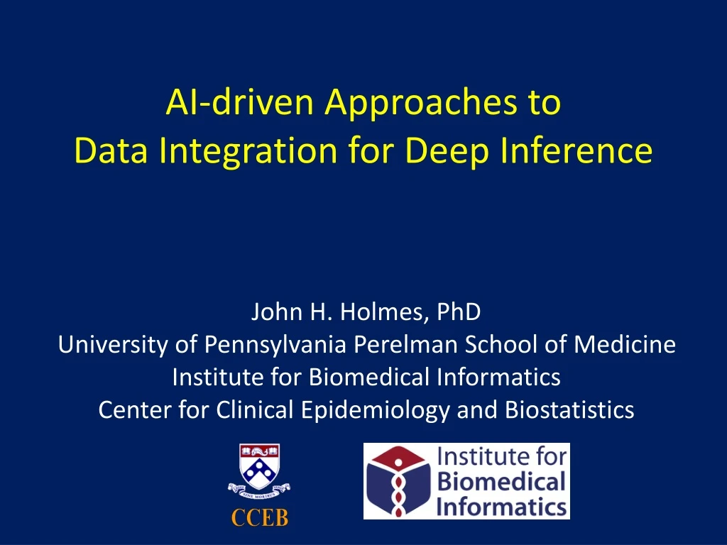 ai driven approaches to data integration for deep inference