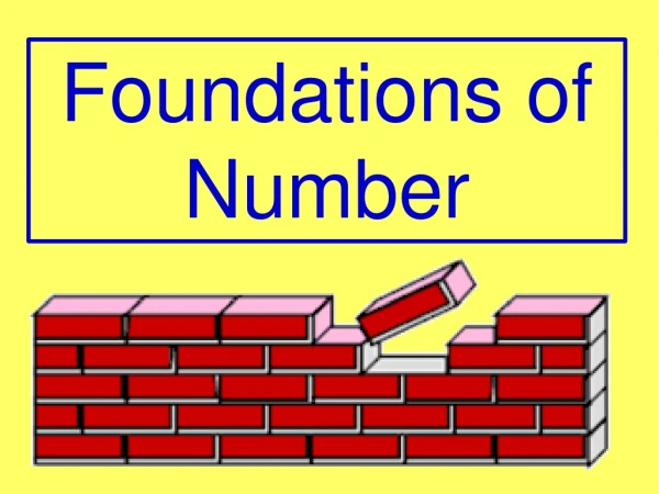 Foundations of Number