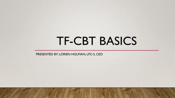 TF-CBT Basics