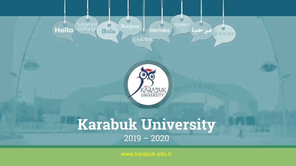 karabuk university 2019 2020