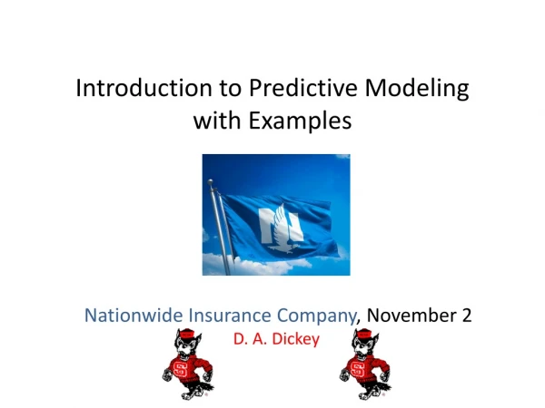 Introduction to Predictive Modeling with Examples