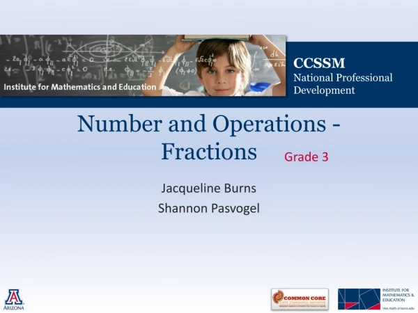Number and Operations - Fractions