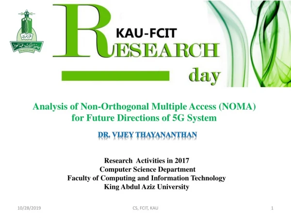 Dr. Vijey Thayananthan