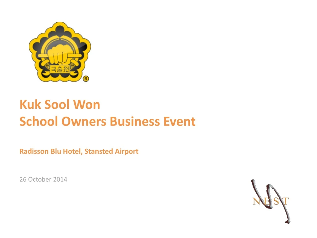 kuk sool won school owners business event