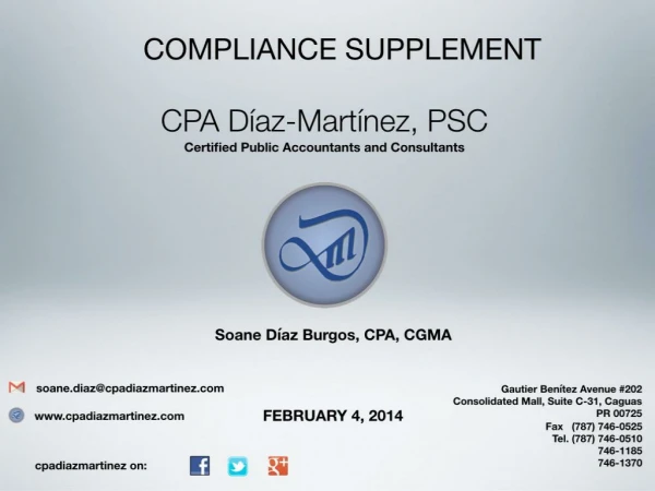 Compliance Supplement