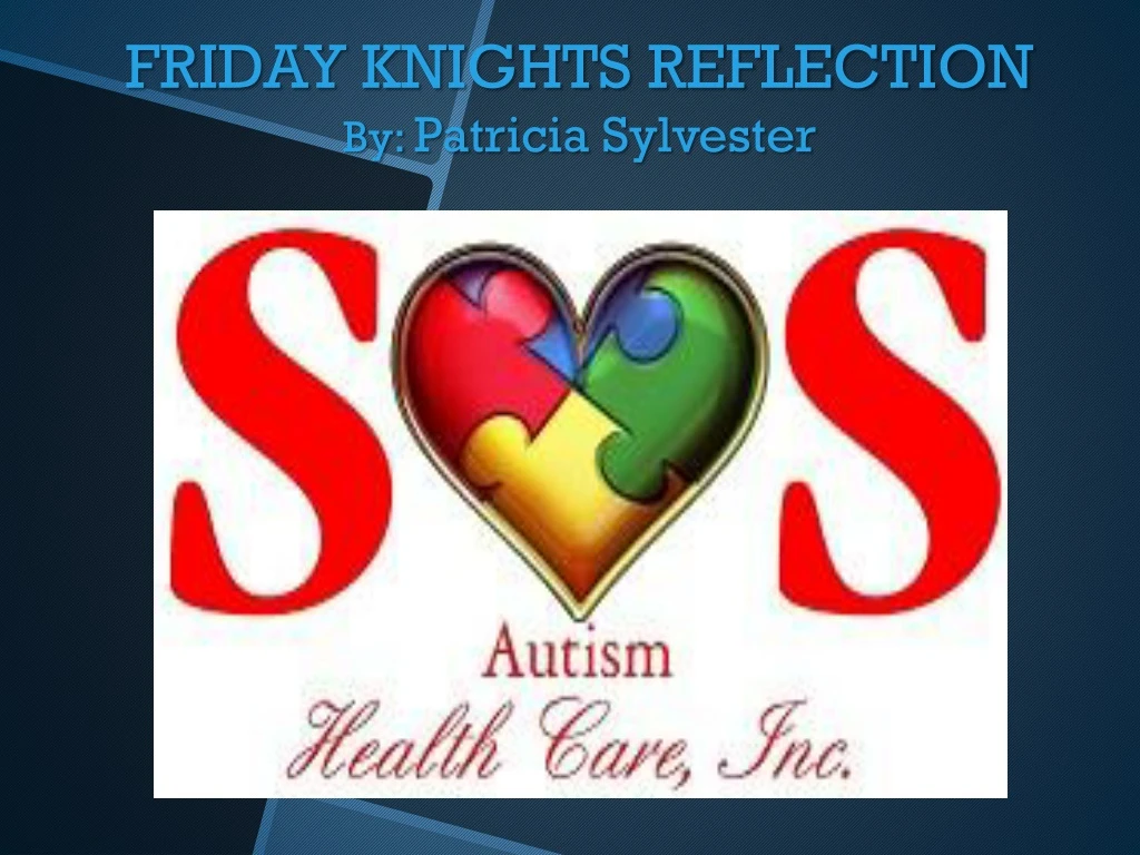 friday knights reflection by patricia sylvester