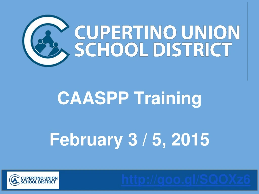 caaspp training february 3 5 2015