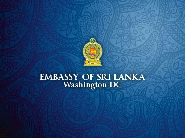 the Democratic Socialist Republic of Sri Lanka