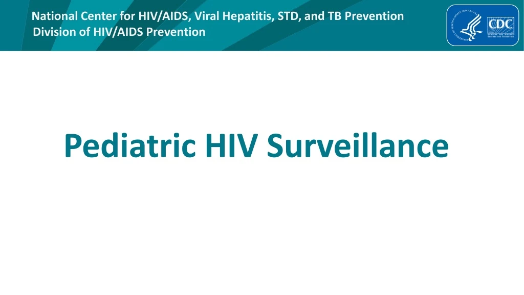 pediatric hiv surveillance