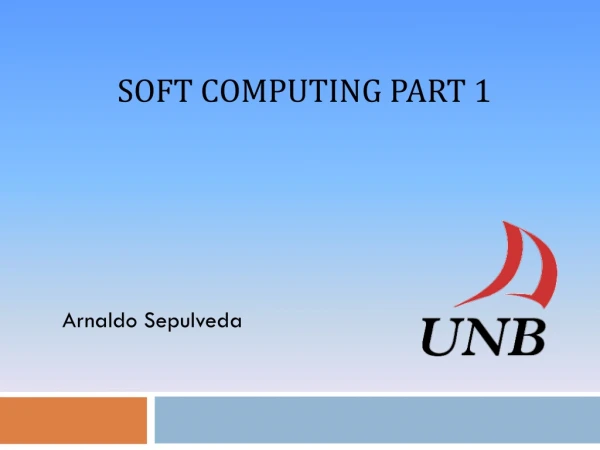 Soft computing Part 1