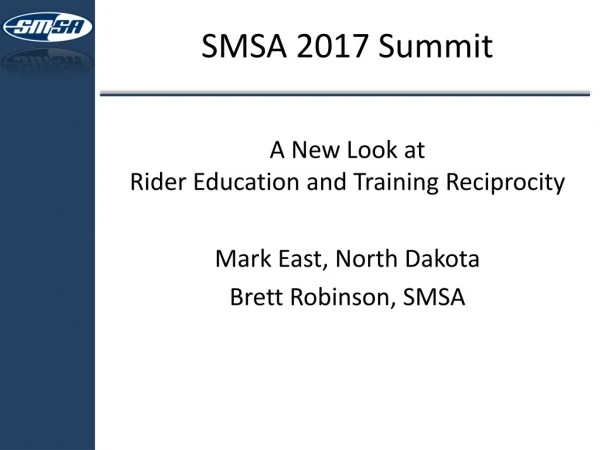 SMSA 2017 Summit