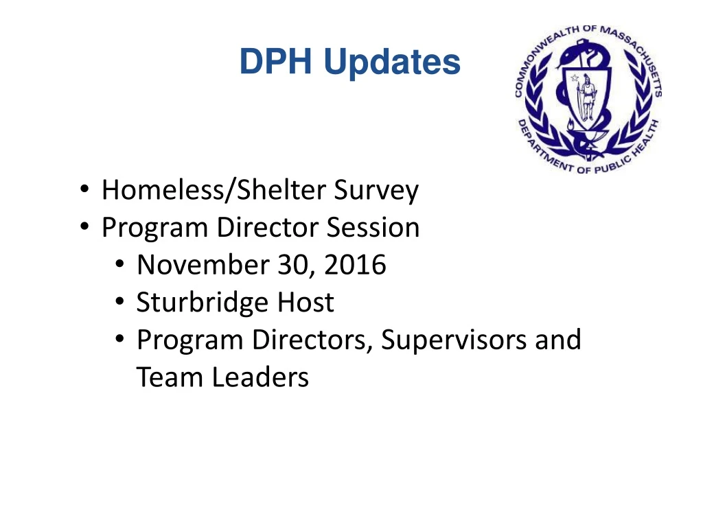 dph updates