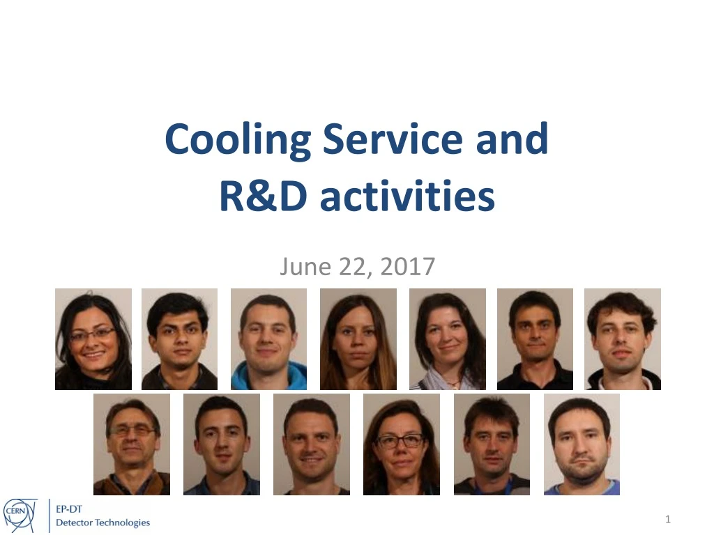 cooling service and r d activities
