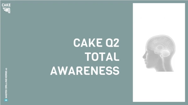 CAKE Q2 Total Awareness