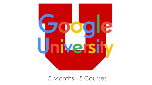 5 Months - 5 Courses