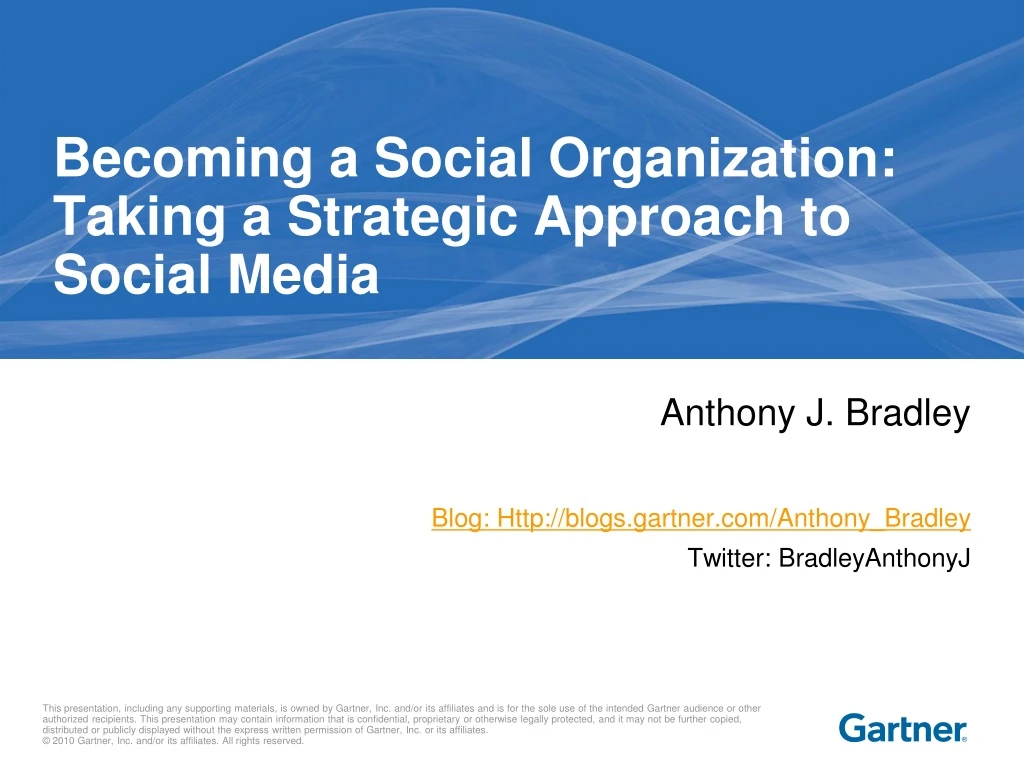 becoming a social organization taking a strategic approach to social media