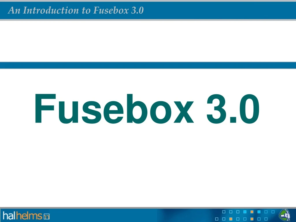 fusebox 3 0