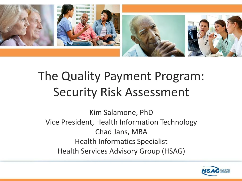 the quality payment program security risk assessment