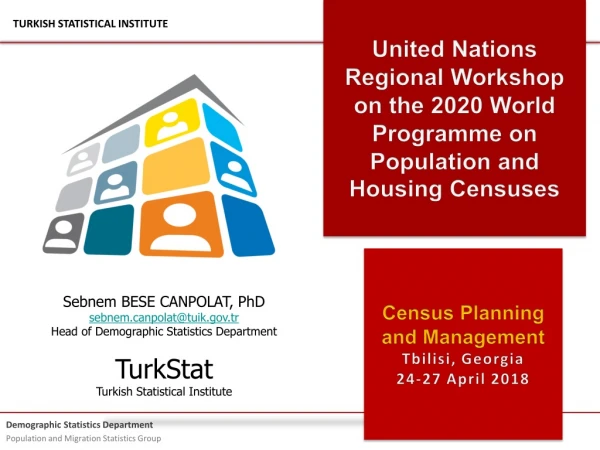 United Nations Regional Workshop on the 2020 World Programme on Population and Housing Censuses