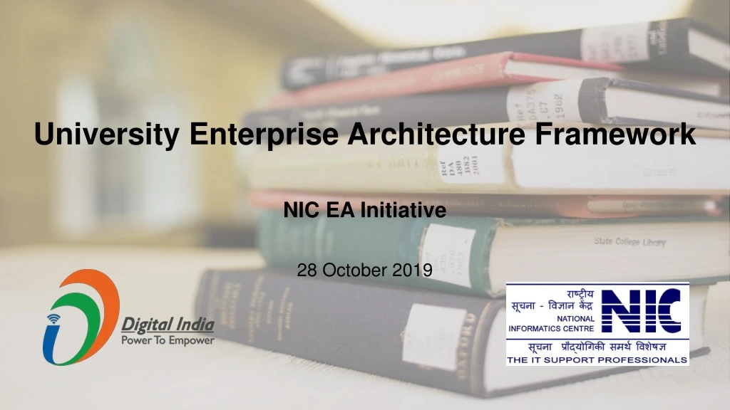 university enterprise architecture framework
