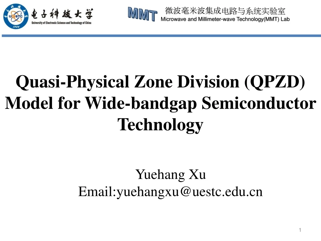 quasi physical zone division qpzd model for wide bandgap semiconductor technology