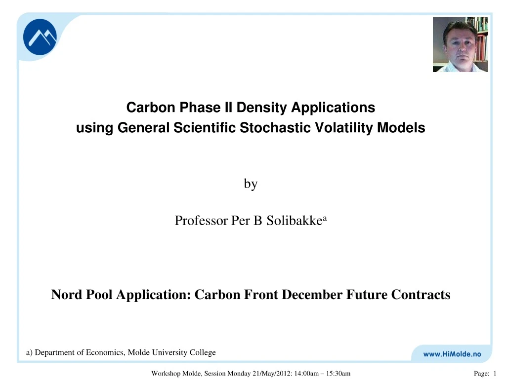 carbon phase ii density applications using