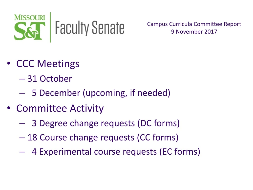 ccc meetings 31 october 5 december upcoming