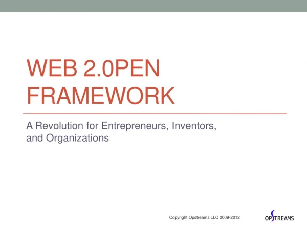 Web 2.0pen Framework