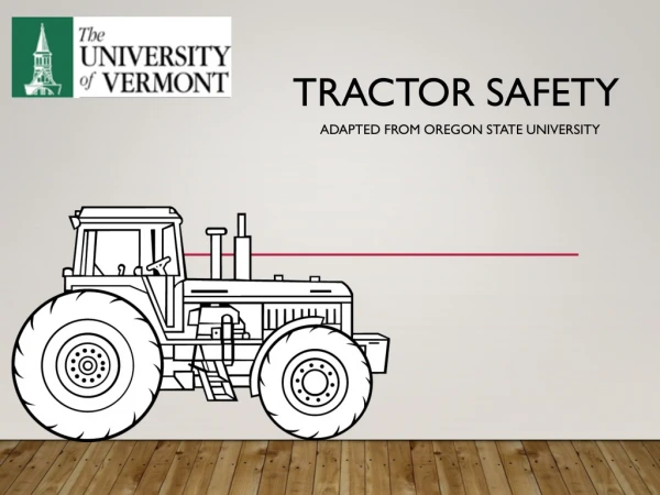 TRACTOR SAFETY