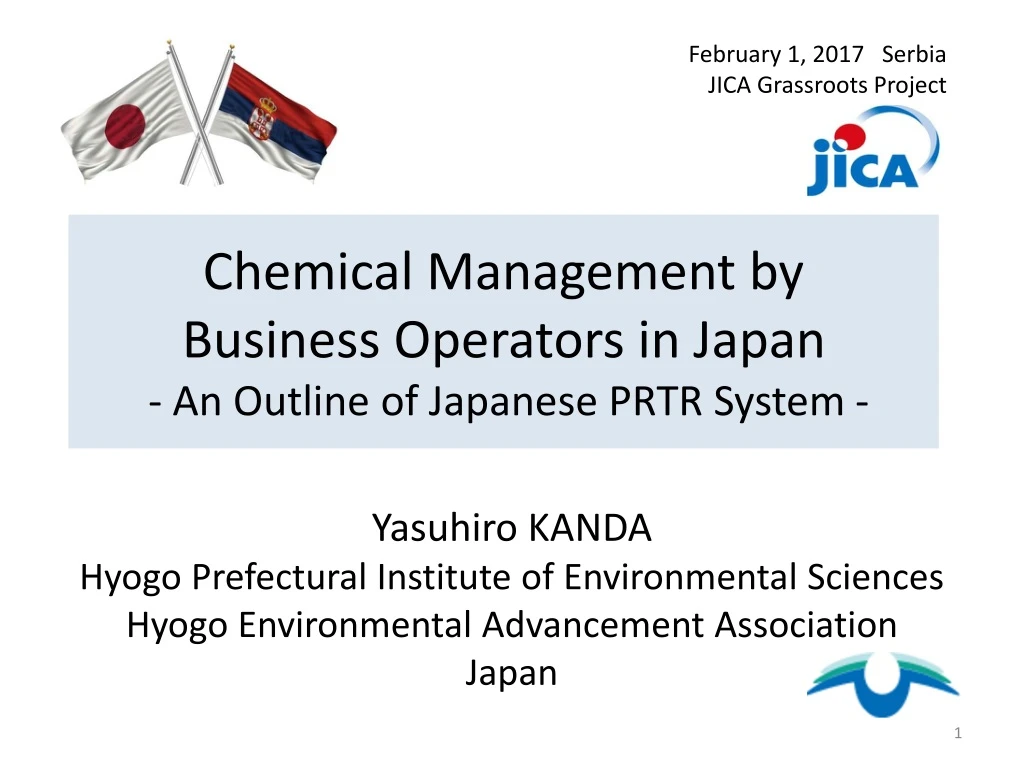 chemical management by business operators in japan an outline of japanese prtr system
