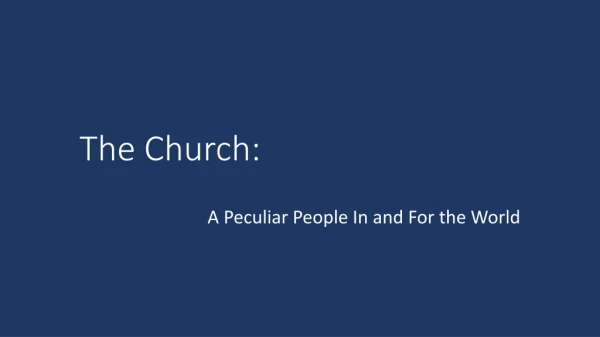 The Church: