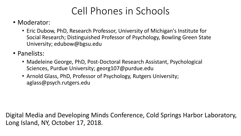 cell phones in schools