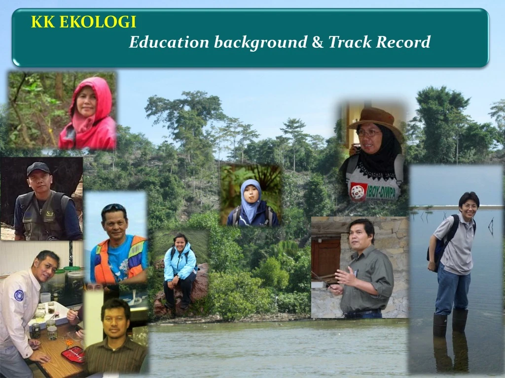 kk ekologi education background track record