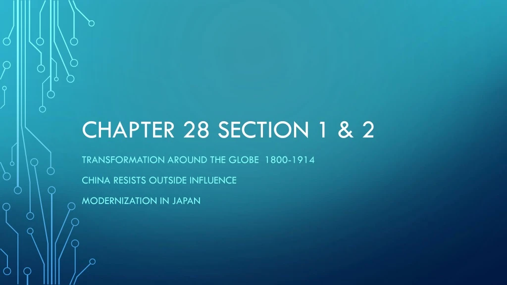 chapter 28 section 1 2