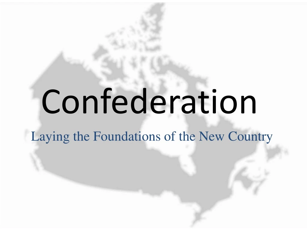 confederation