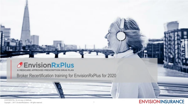 Broker Recertification training for EnvisionRxPlus for 2020