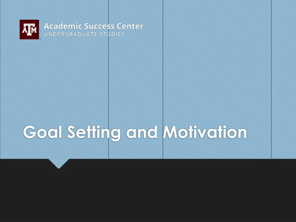 goal setting and motivation