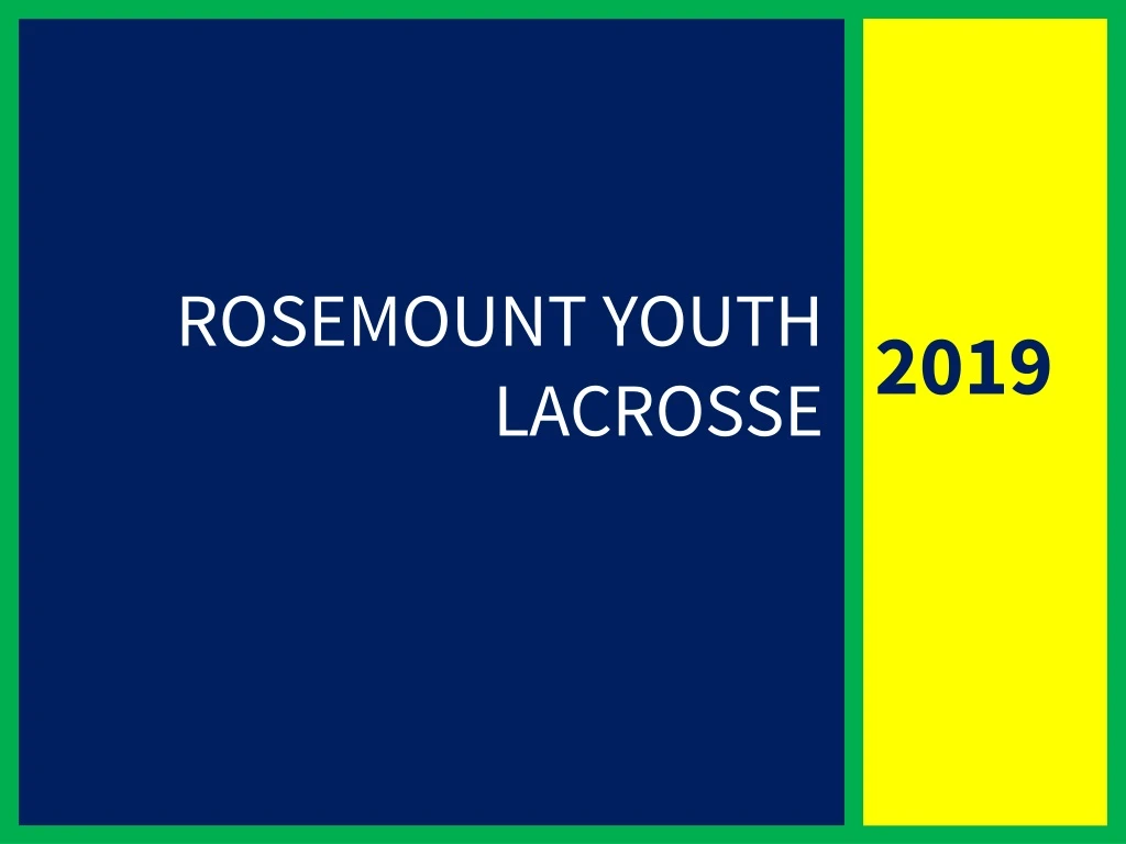 rosemount youth lacrosse