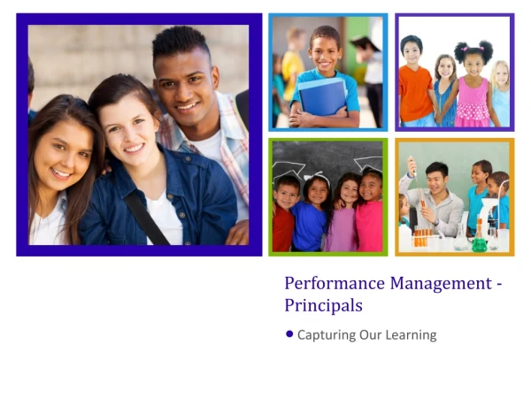 Performance Management - Principals