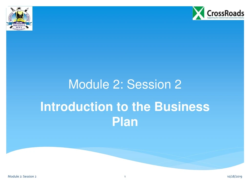 module 2 session 2