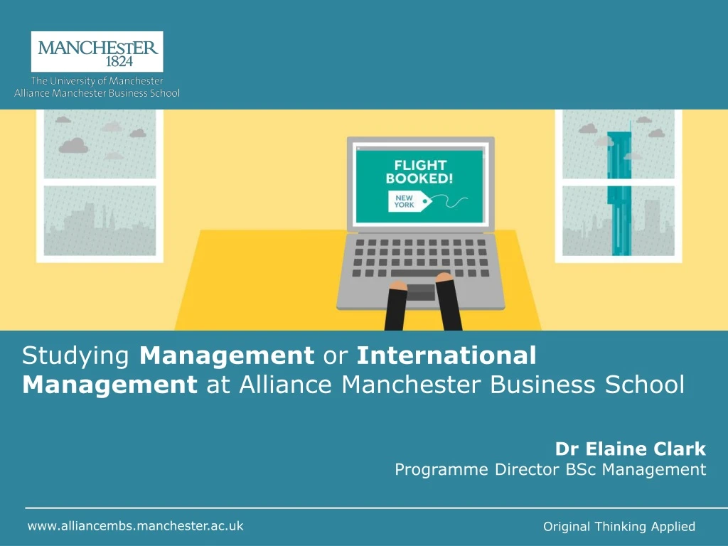 studying management or international management