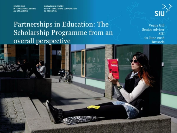 Partnerships in Education : The Scholarship Programme from an overall perspective