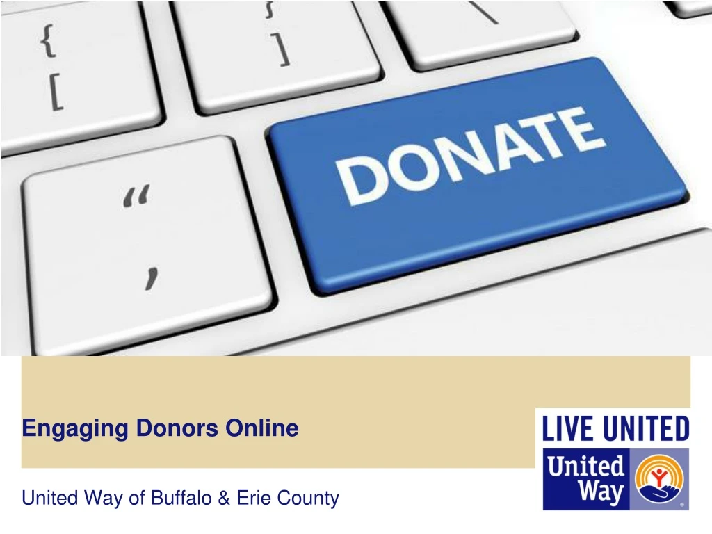 engaging donors online