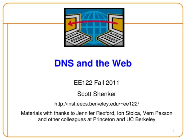 DNS and the Web