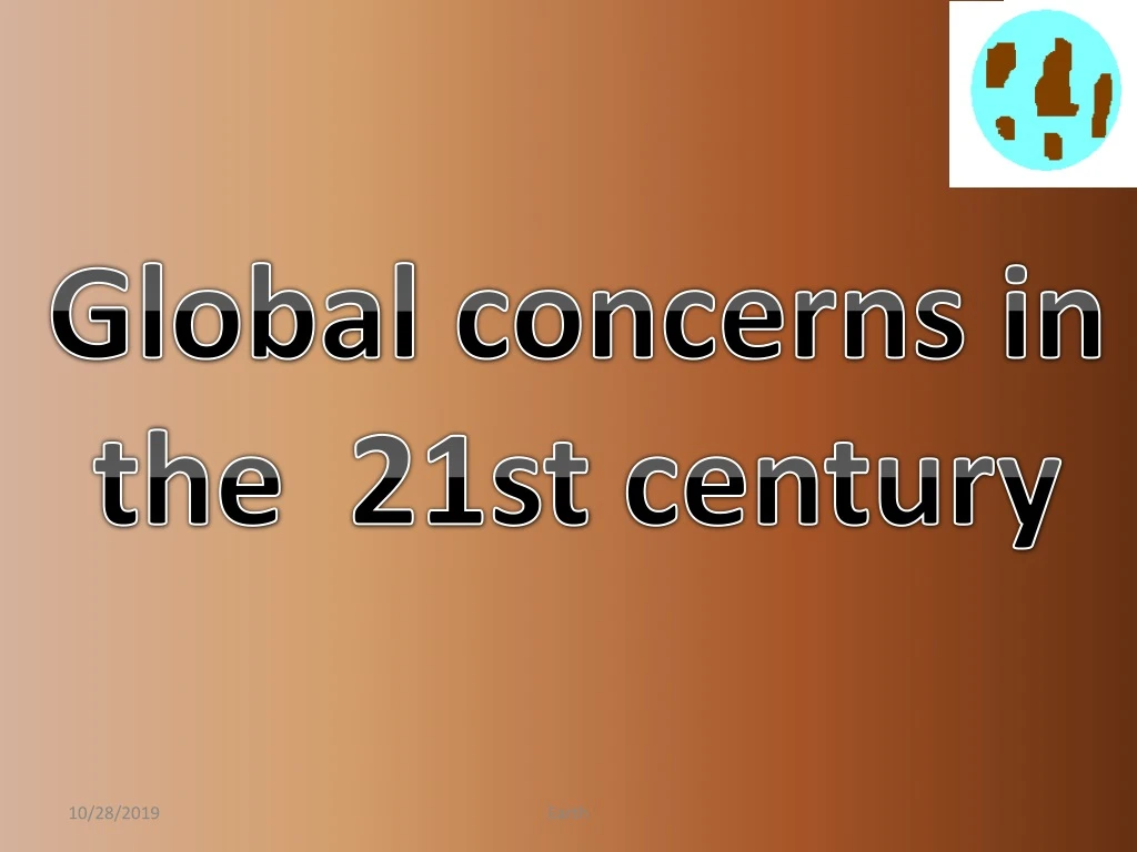 global concerns in the 21st century