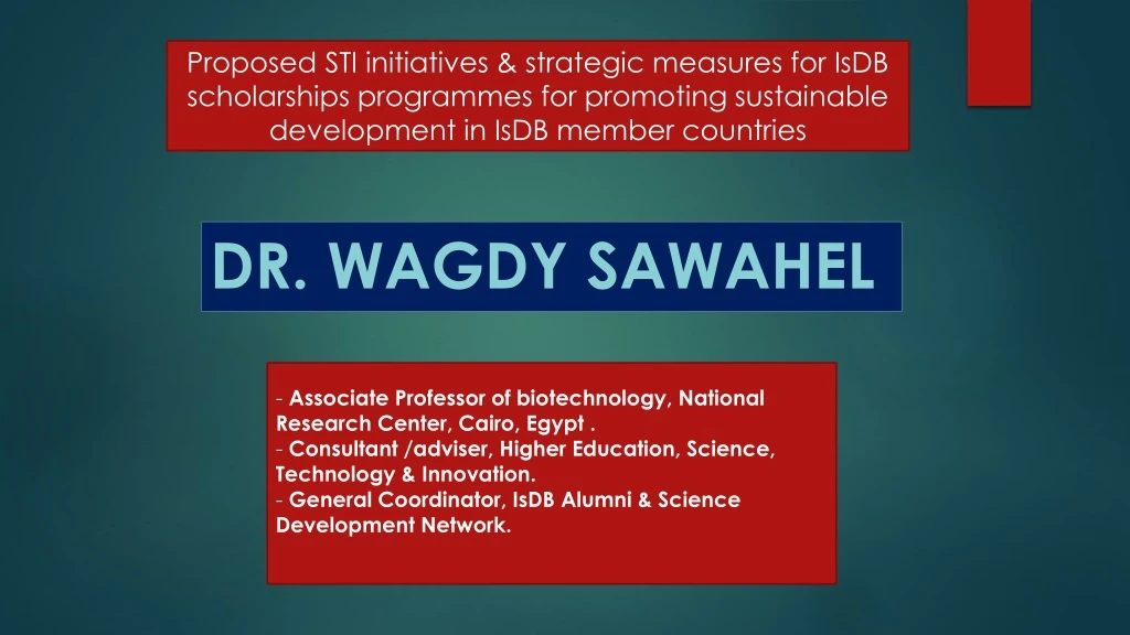 dr wagdy sawahel