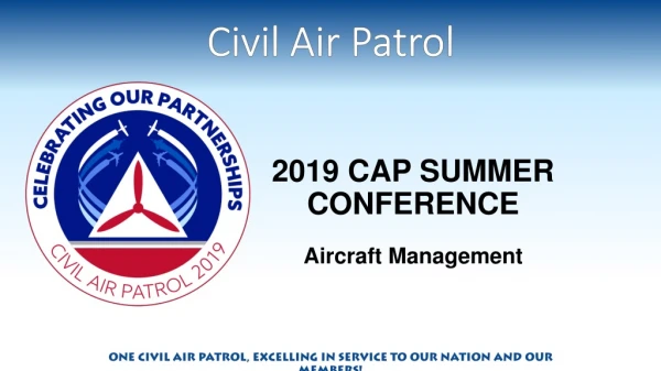 2019 CAP SUMMER CONFERENCE Aircraft Management