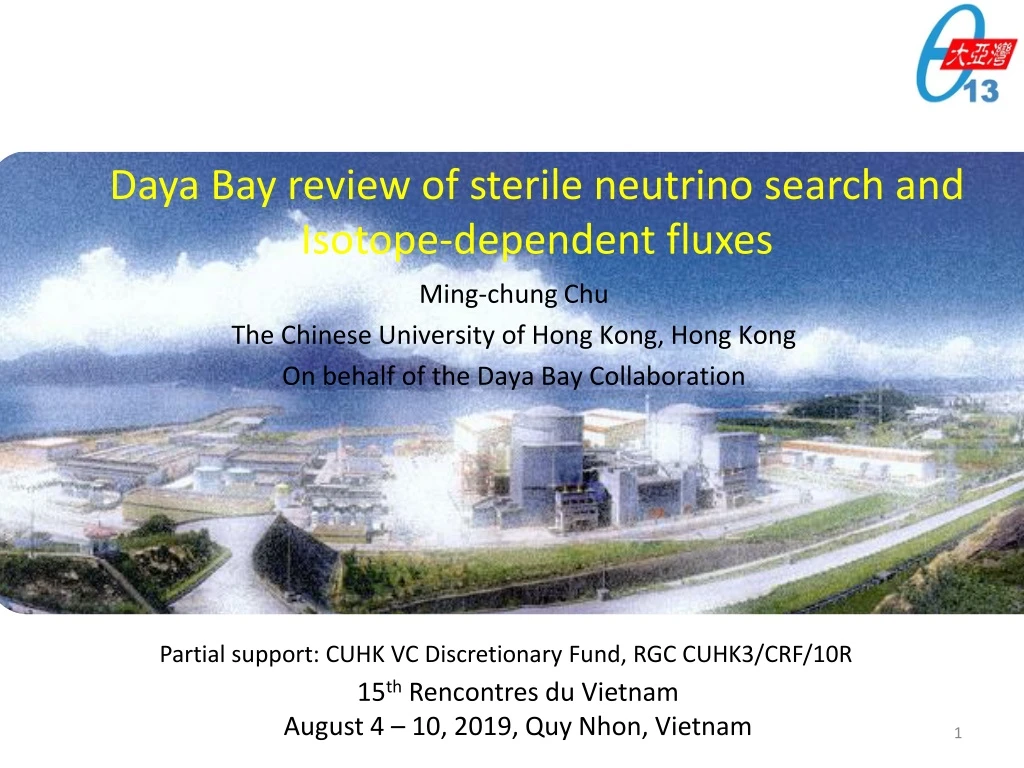 daya bay review of sterile neutrino search