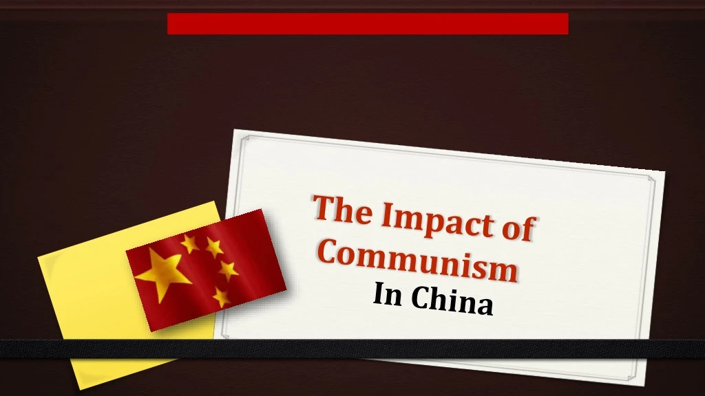 the impact of communism