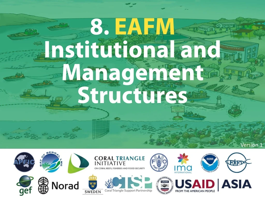 8 eafm institutional and management structures